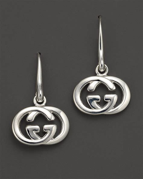 ladies gucci earrings|gucci silver earrings for women.